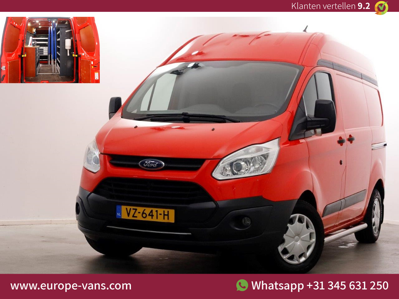 Foto van Ford Transit Custom