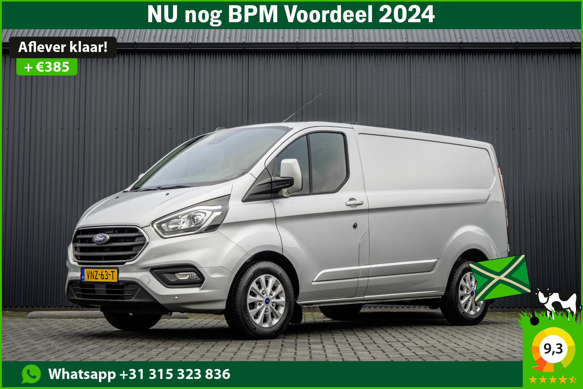 Foto van Ford Transit Custom