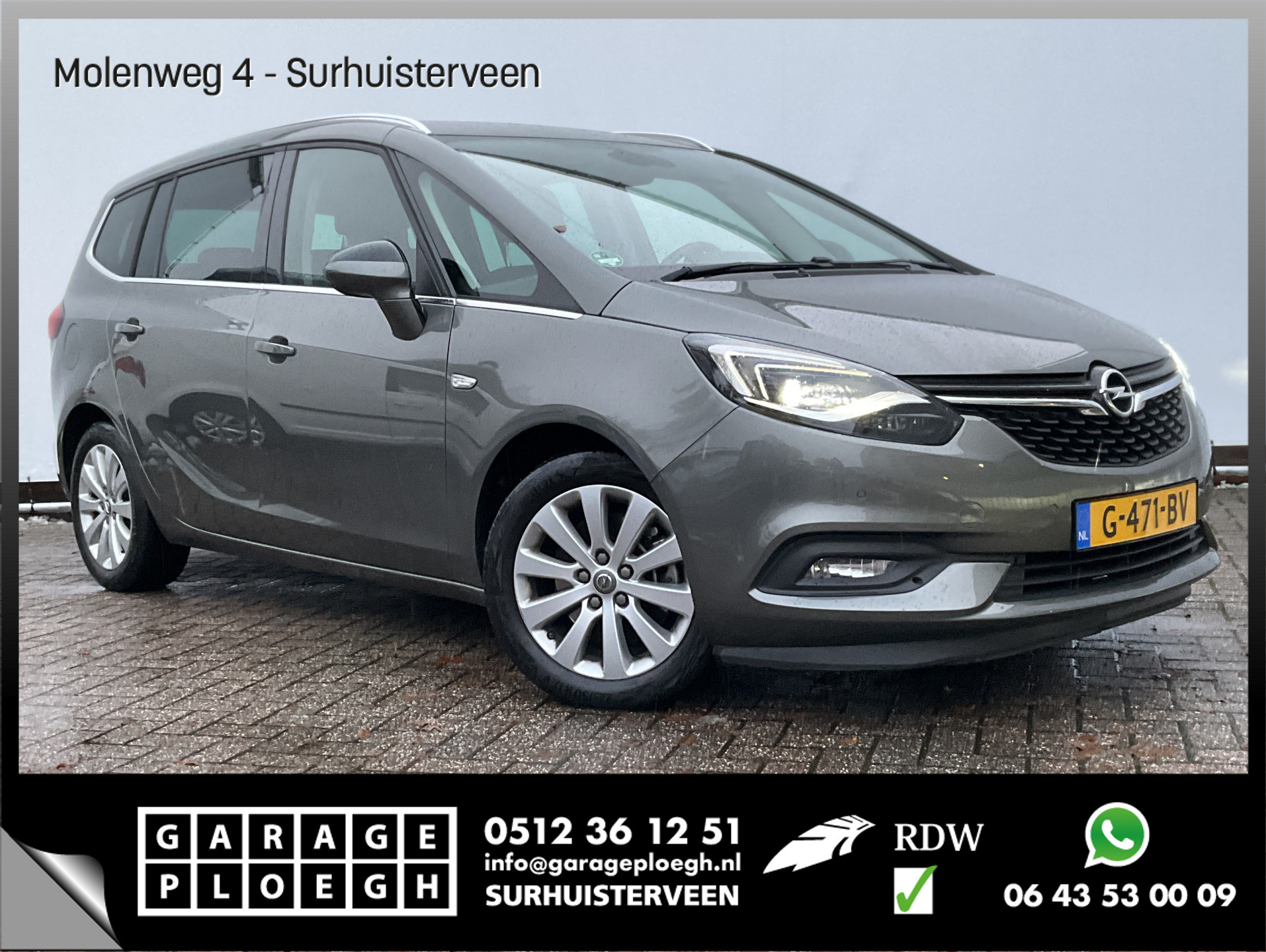Foto van Opel Zafira