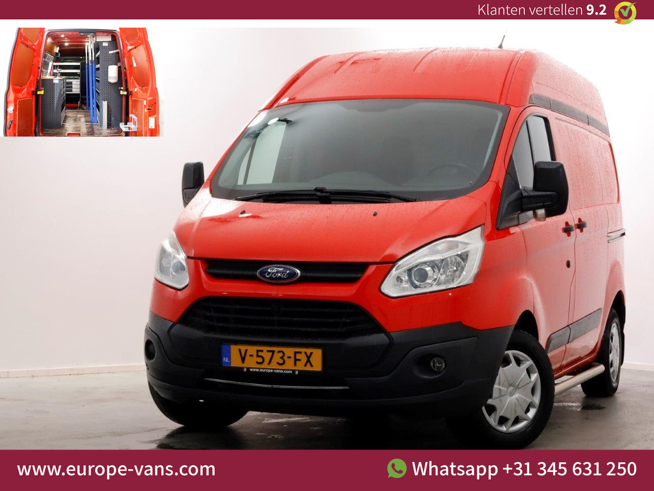 Foto van Ford Transit Custom