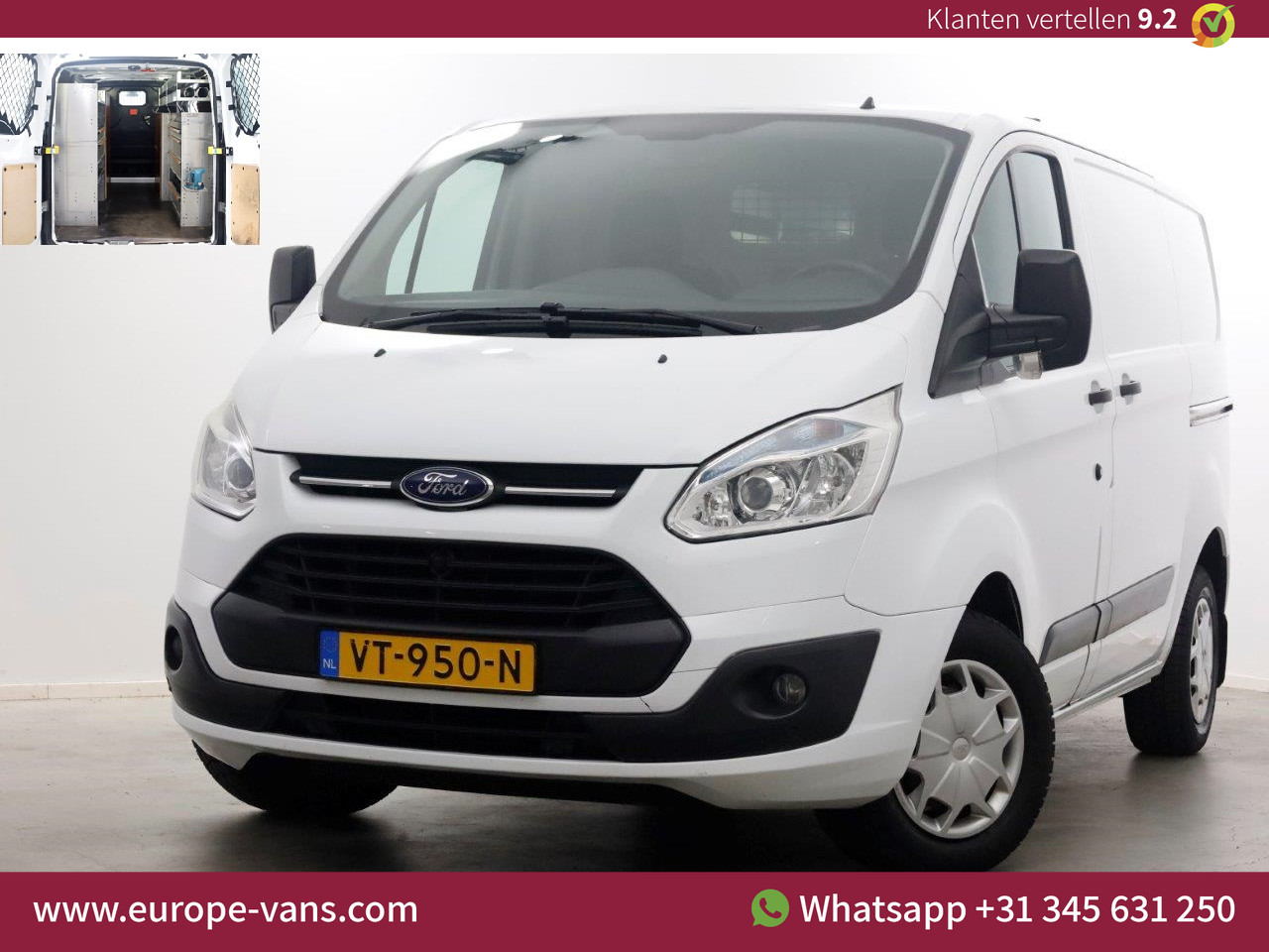 Foto van Ford Transit Custom