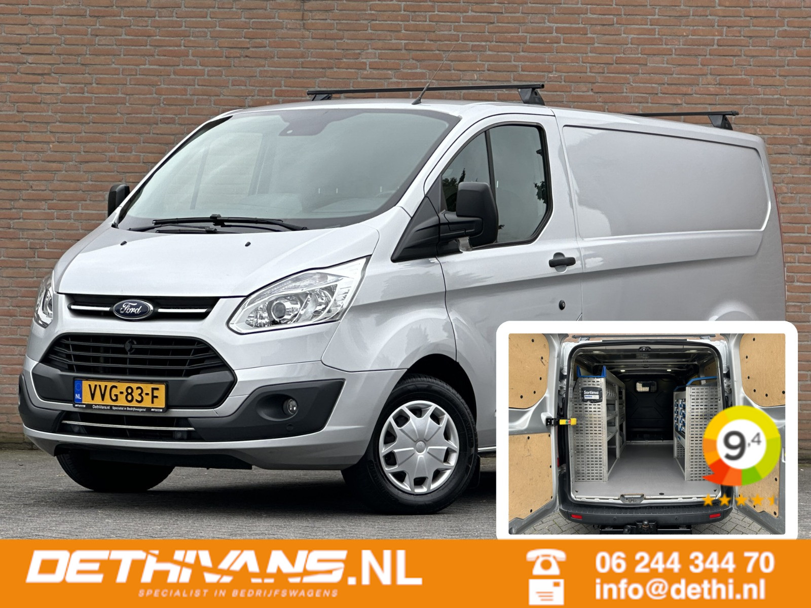 Foto van Ford Transit Custom