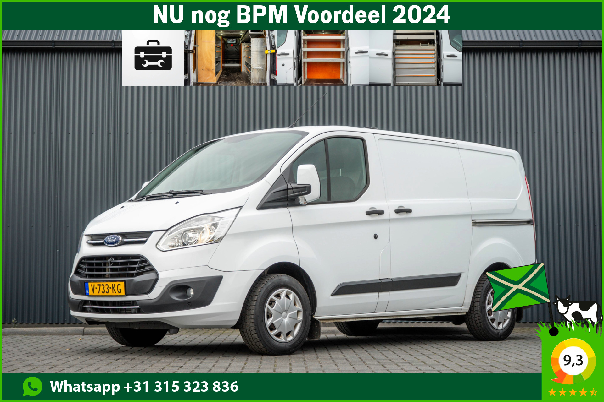 Foto van Ford Transit Custom