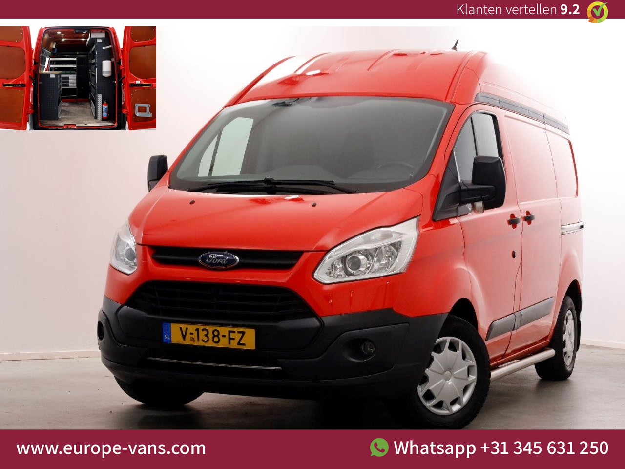 Foto van Ford Transit Custom