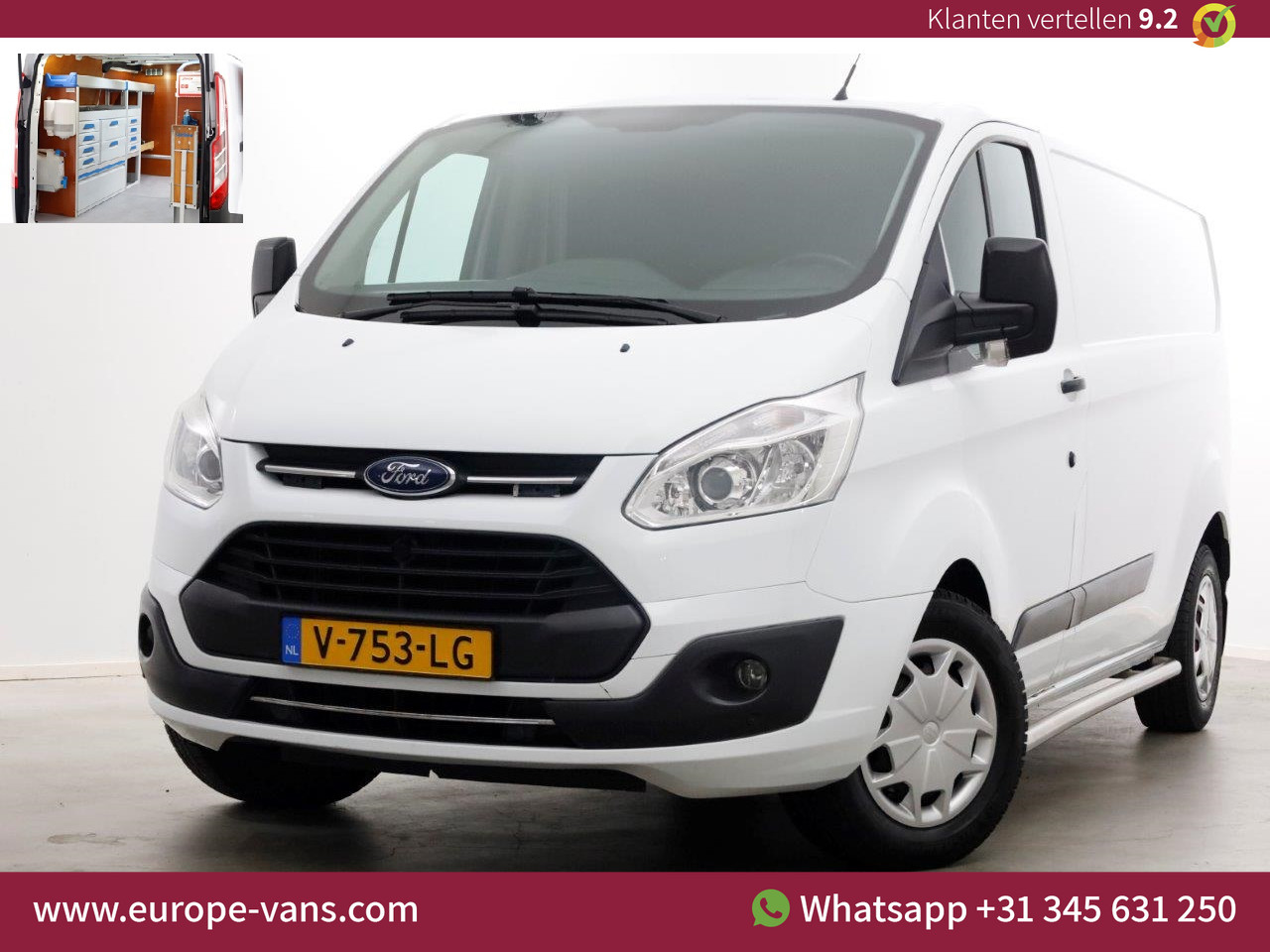 Foto van Ford Transit Custom
