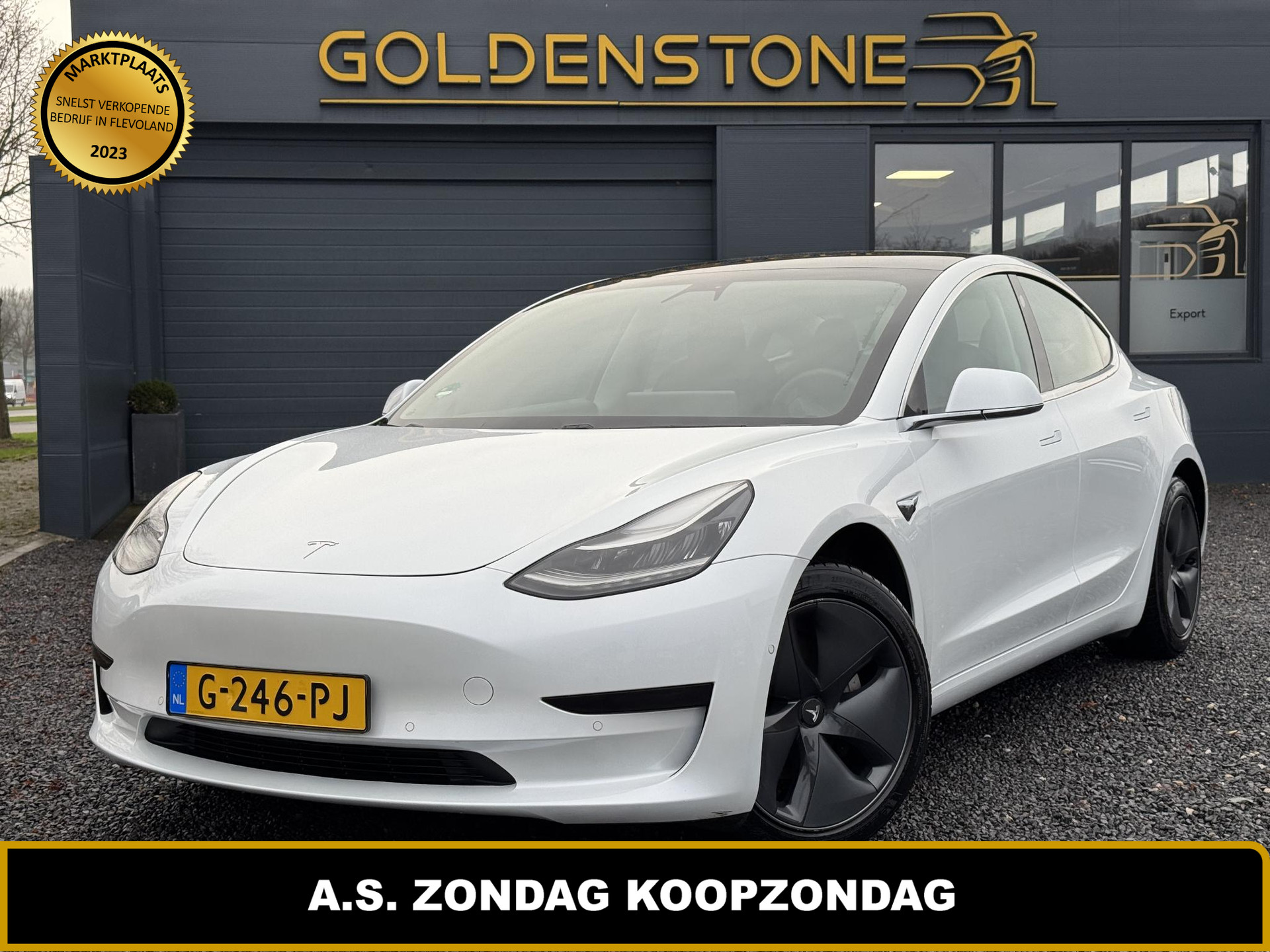 Foto van Tesla Model 3