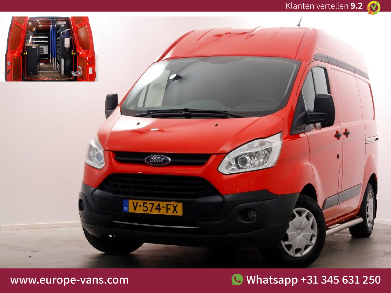 Foto van Ford Transit Custom
